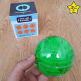 Puzzle Laberinto Esferico Destreza Mental Esfera 8 Cm