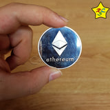 Cripto Moneda Conmemorativa Alta Calidad Blockhain Lujo BTC - Bitcoin - Ether - Litecoin