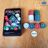Fichas Poker Profesional Chips Lujo Casino Juego Colores