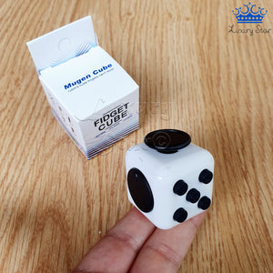 Fidget Cube Goma Antiestres 6 En 1 Ansiedad Alta Calidad