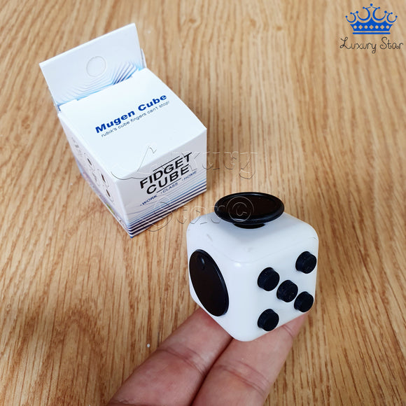 Fidget Cube Goma Antiestres 6 En 1 Ansiedad Alta Calidad