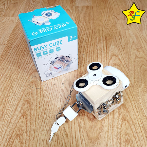 Fidget Cube Multifuncional Brujula Antiestres Spinner Candado