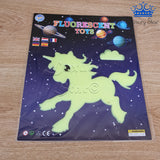 Figuras Fluorescentes Alumbra Oscuridad Brilla Techo Luna X1