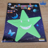 Figuras Fluorescentes Alumbra Oscuridad Brilla Techo Luna X1
