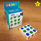 Floppy Cubo 3x3x1 Magic Cube Cuboide Blanco - Negro