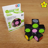 Floppy Cubo 3x3x1 Magic Cube Cuboide Blanco - Negro