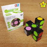 Floppy Cubo 3x3x1 Magic Cube Cuboide Blanco - Negro