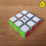 Cubo Floppy Cube Qiyi 3x3x1 Smooth 1x3x3 Tiled Negro