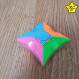Cubo 3x3x1 Floppy Spinner Fidget Candy Color 1x3x3