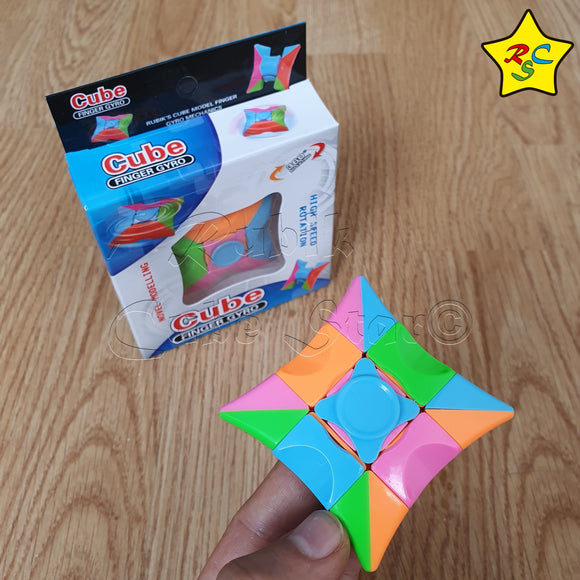 Cubo 3x3x1 Floppy Spinner Fidget Candy Color 1x3x3