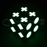 Cubo 2x2 Alumbra Oscuridad Stickers Formas Esp Limitado