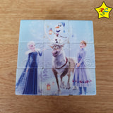 Cubo 3x3 Frozen Aventura Nieve Olaf Elsa Stickerless