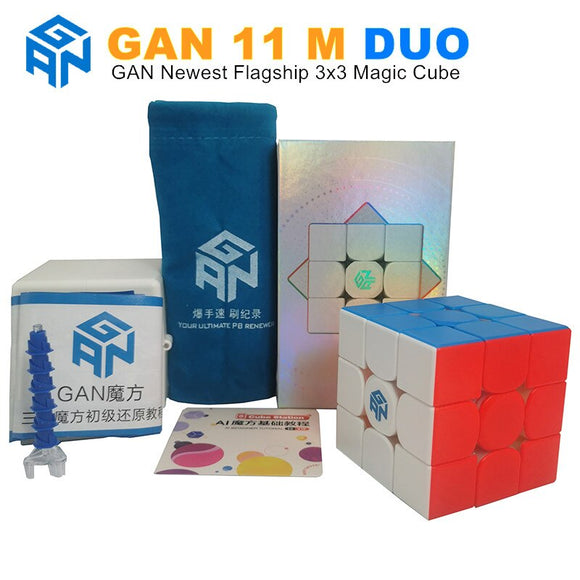 Gan 11 M Duo Cubo 3x3 Gan Cube Original Stickerless