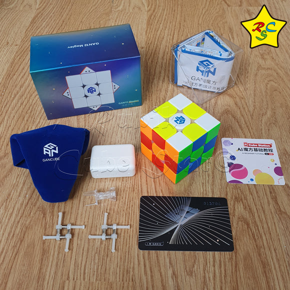 Gan 12 Maglev Frosted Cubo 3x3 Speedcube Original