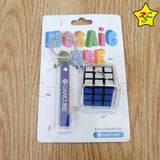 Gan 328 Llavero 3x3 Mini Gancube Cubo Original Speedcube Negro
