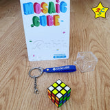 Gan 328 Llavero 3x3 Mini Gancube Cubo Original Speedcube Negro