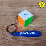 Gan 330 llavero Cubo 3x3 Mini GanCube Original SpeedCube 3cm