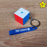 Gan 330 llavero Cubo 3x3 Mini GanCube Original SpeedCube 3cm