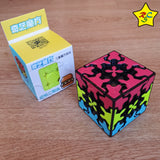Gear 3x3 Tricolor Cubo Sandwich Qiyi Engranajes Tiled