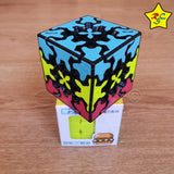 Gear 3x3 Tricolor Cubo Sandwich Qiyi Engranajes Tiled