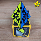Gear Pyraminx 3x3 Cubo Piramide Qiyi Engrane Buen Giro