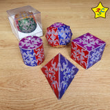 Pack Gear Cube Qiyi Cubo Engranajes Transparentes X4 Limitado