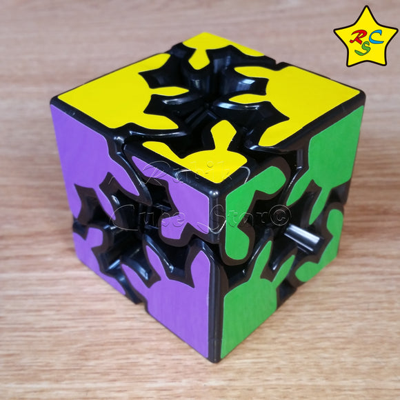 Cubo De Gear Shift 2x2 Textura Cubo Engranajes Zcube