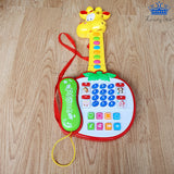 Guitarra Musical Infantil Jirafa Teléfono Aprende Numeros
