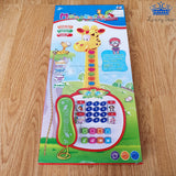 Guitarra Musical Infantil Jirafa Teléfono Aprende Numeros