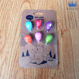 Set Imanes Globos Nevera Mini Decoración Hogar Colores X6