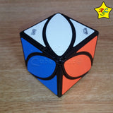 Cubo Ivy Cube Qiyi 3x3 Mofangge Skewb - Negro - Blanco