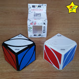 Cubo Ivy Cube Qiyi 3x3 Mofangge Skewb - Negro - Blanco