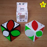 Cubo Ivy Cube Qiyi 3x3 Mofangge Skewb - Negro - Blanco