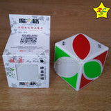 Cubo Ivy Cube Qiyi 3x3 Mofangge Skewb - Negro - Blanco