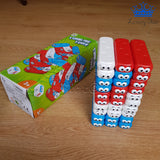 Jenga Infantil Hielocos Ojo Juguete Apilar Juego Mesa + Dado