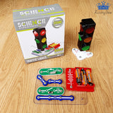 Juego Semaforo Electronica Basica Circuito Trafico Luces Led