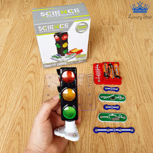 Juego Semaforo Electronica Basica Circuito Trafico Luces Led