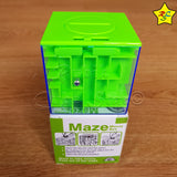 Alcancia Laberinto Cubo Maze Money Box Puzzles Colores
