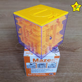 Alcancia Laberinto Cubo Maze Money Box Puzzles Colores
