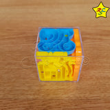 Puzzle Laberinto Cubico Niveles Agilidad Multi Color 4.4cm