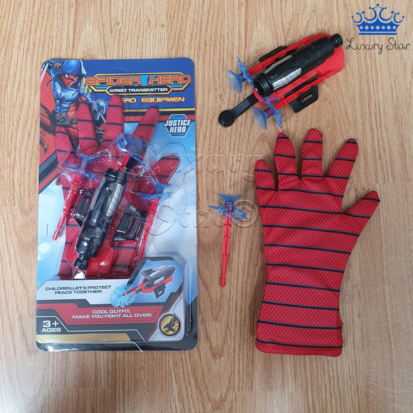 Guante Lanza Dardos Spiderman Web Shooters Niños