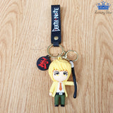 Llaveros Personajes Death Note Anime Regalo Surtido X5 Goma