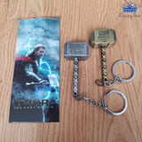 Llaveros Metalico Thor Super Heroe Accion Dios Del Trueno