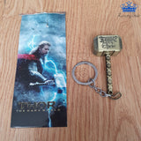 Llaveros Metalico Thor Super Heroe Accion Dios Del Trueno