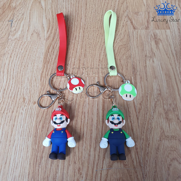 Llavero Mario Bross O Luigi Regalo Detalle Videojuegos X1