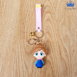 Llaveros Princesa Rapunzel Detalle Frozen Enredados Cenicienta Regalo Niña X1