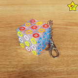Llavero 3x3 Cubo Bolsillo Transparente Buen Giro Zcube