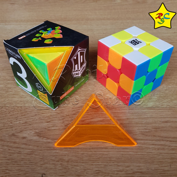 Cubo Longyuang Kungfu 3x3 Speedcube Stickerless