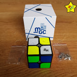 Cubo De 2x2 Yj Mgc 2x2 Magnetico Speedcube - Negro