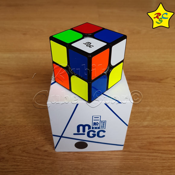 Cubo De 2x2 Yj Mgc 2x2 Magnetico Speedcube - Negro